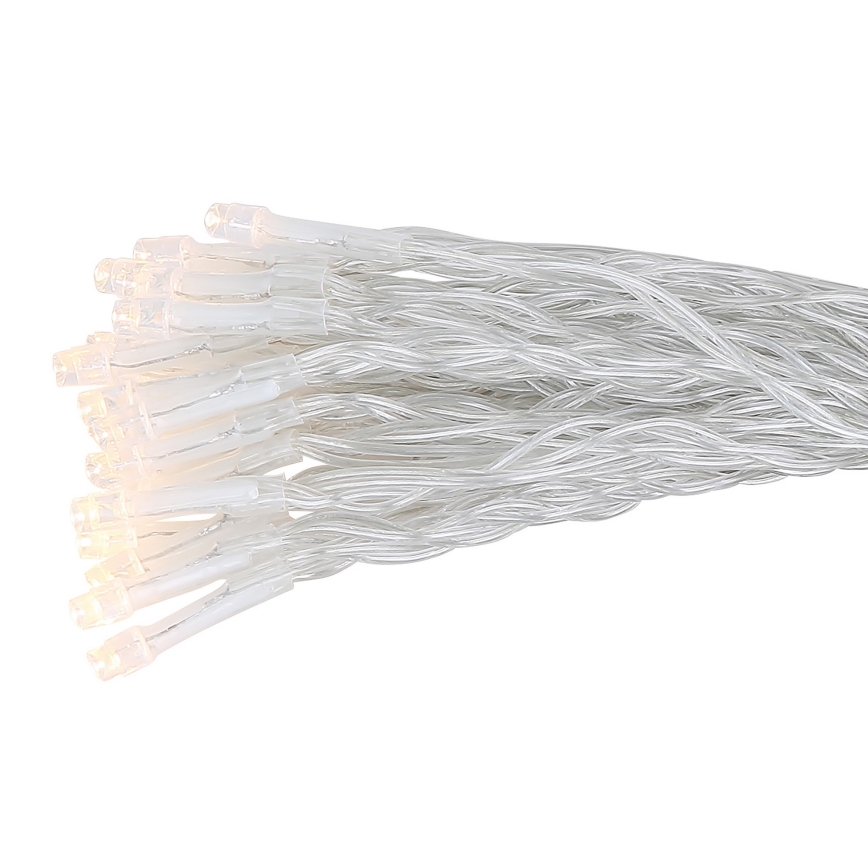 Globo - LED Solární řetěz 10 m 50xLED/2,4V IP44 600 mAh