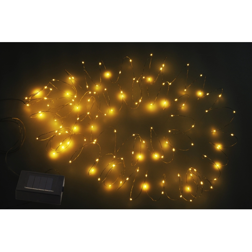 Globo - LED Solární řetěz 120xLED/3,2V IP44 13,4 m 600 mAh