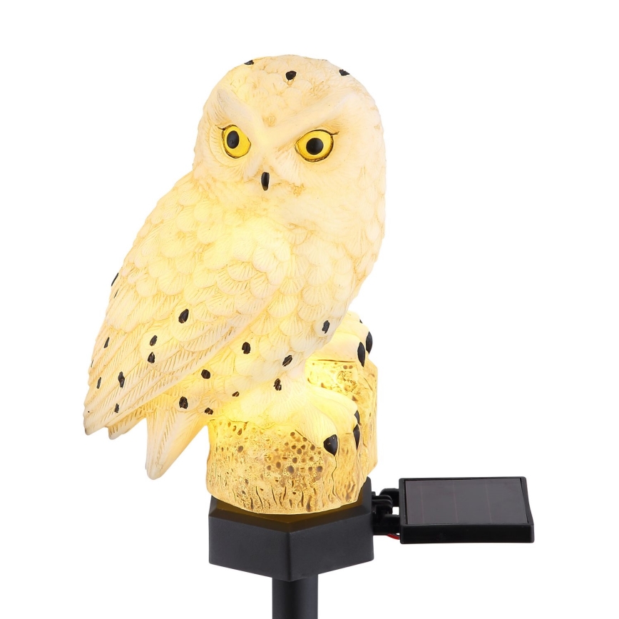 Globo - LED Solární svítidlo LED/0,06W/3V IP44 sova