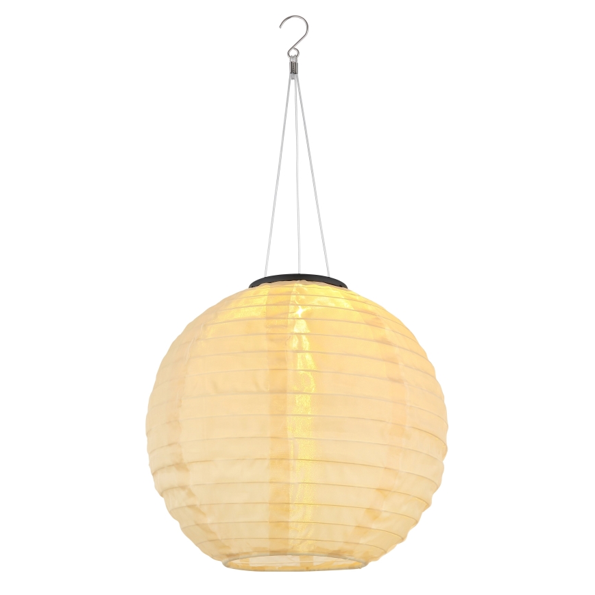 Globo - LED Závěsné solární svítidlo LED/0,5W/3V IP44 béžová