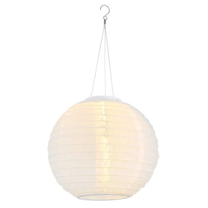 Globo - LED Závěsné solární svítidlo LED/0,5W/3V IP44 bílá