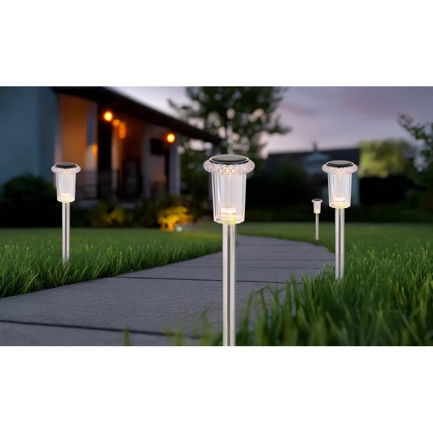 Globo - SADA 4x LED Solární svítidlo LED/0,06W/1,2V IP44