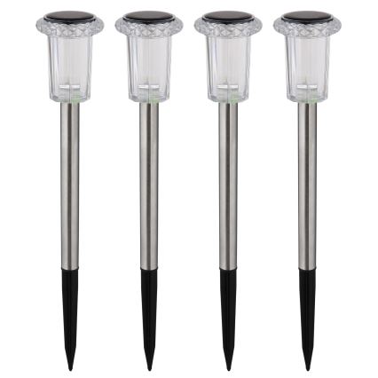 Globo - SADA 4x LED Solární svítidlo LED/0,06W/1,2V IP44