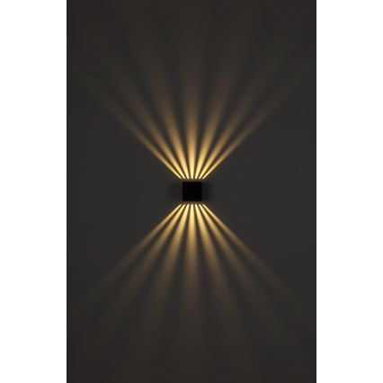 Globo - LED Venkovní nástěnné svítidlo LED/6W/230V IP54 antracit