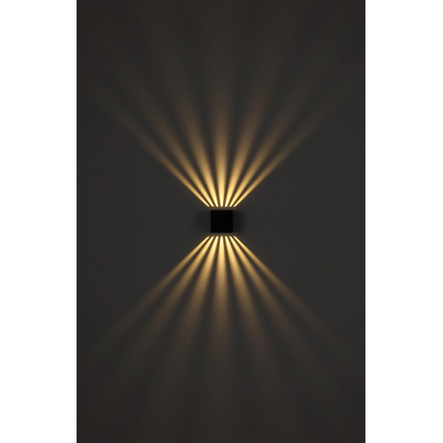 Globo - LED Venkovní nástěnné svítidlo LED/6W/230V IP54 antracit