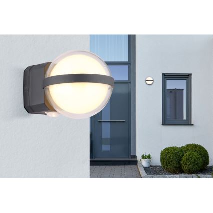 Globo - LED Venkovní nástěnné svítidlo LED/12W/230V IP54 černá