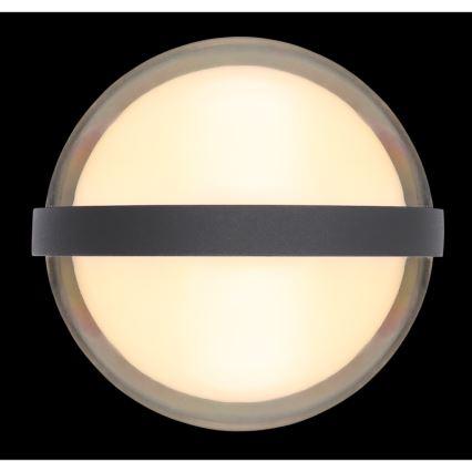 Globo - LED Venkovní nástěnné svítidlo LED/12W/230V IP54 černá