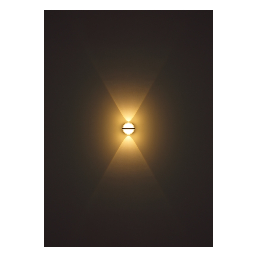 Globo - LED Venkovní nástěnné svítidlo LED/12W/230V IP54 černá
