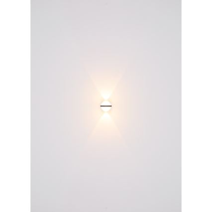 Globo - LED Venkovní nástěnné svítidlo LED/12W/230V IP54 černá