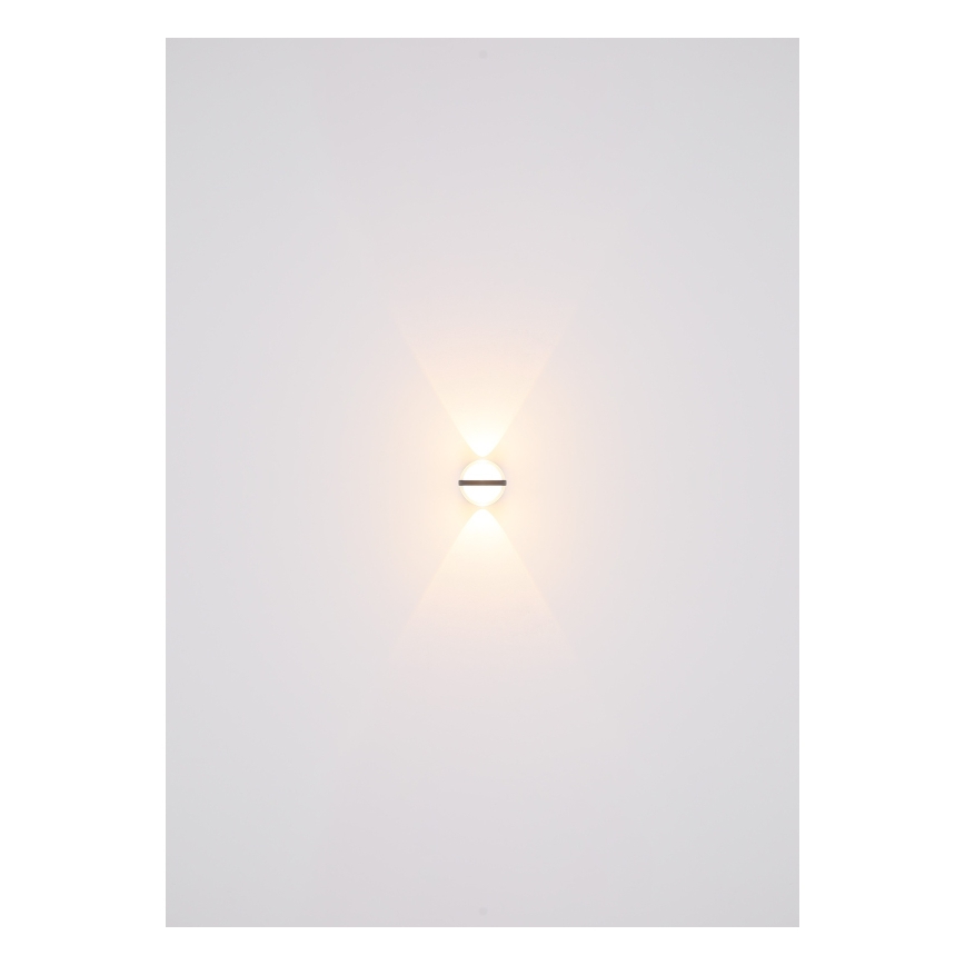 Globo - LED Venkovní nástěnné svítidlo LED/12W/230V IP54 černá