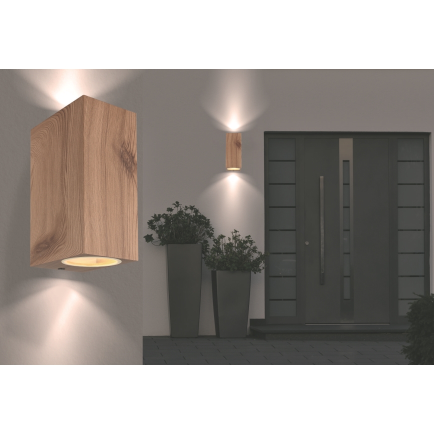 Globo - Venkovní nástěnné svítidlo 2xGU10/35W/230V IP44