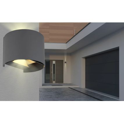 Globo - LED Venkovní nástěnné svítidlo 2xLED/3W/230V IP54
