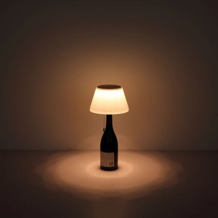 Globo - LED Solární stínidlo na láhev 10xLED/1,5W/3V IP44