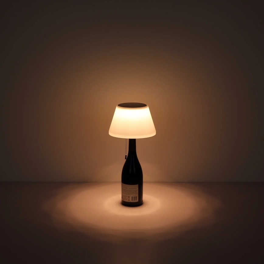 Globo - LED Solární stínidlo na láhev 10xLED/1,5W/3V IP44