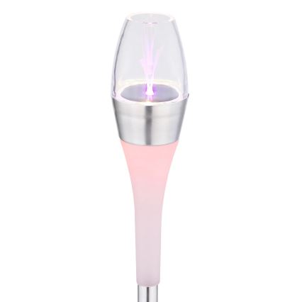 Globo - LED RGB Solární svítidlo 2xLED/0,06W/3V IP44 400 mAh