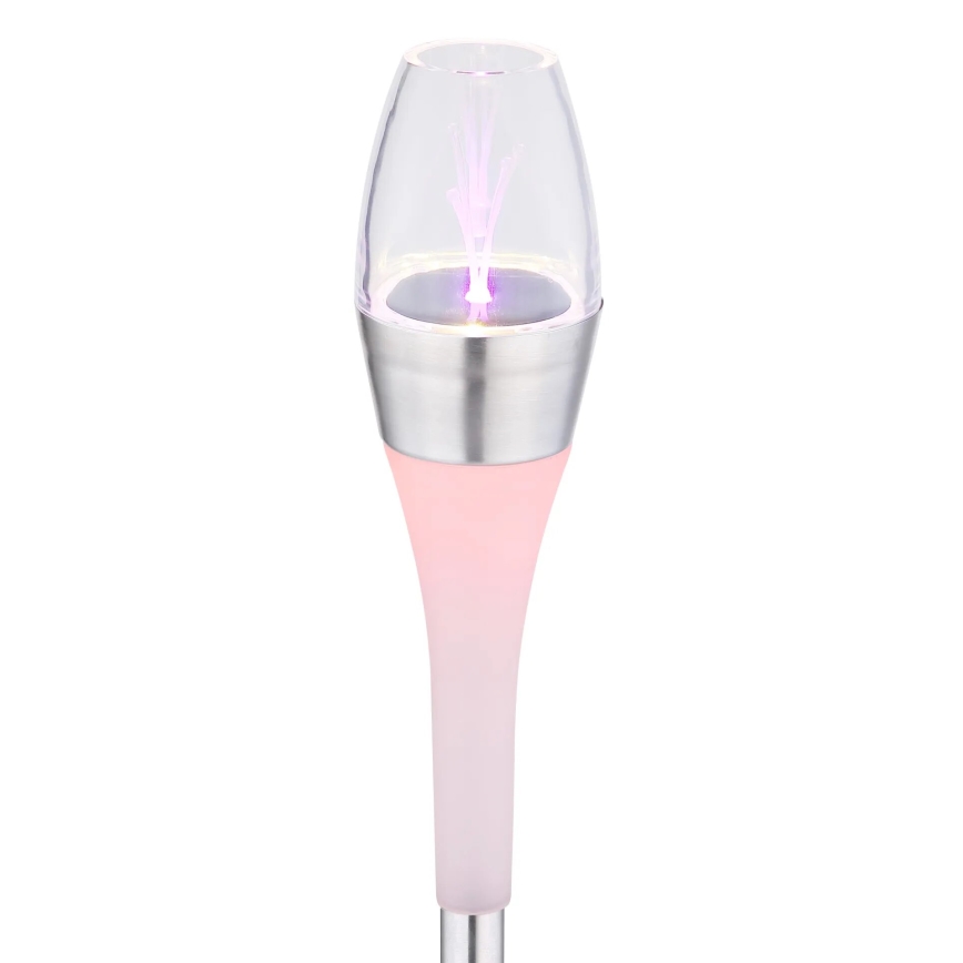 Globo - LED RGB Solární svítidlo 2xLED/0,06W/3V IP44 400 mAh