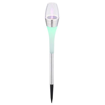 Globo - LED RGB Solární svítidlo 2xLED/0,06W/3V IP44 400 mAh