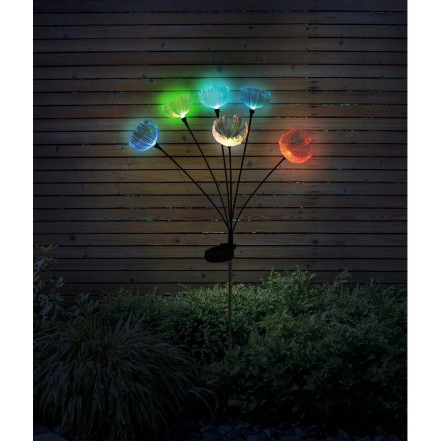 Globo - LED RGB Solární svítidlo 6xLED/1,2V IP44 300 mAh