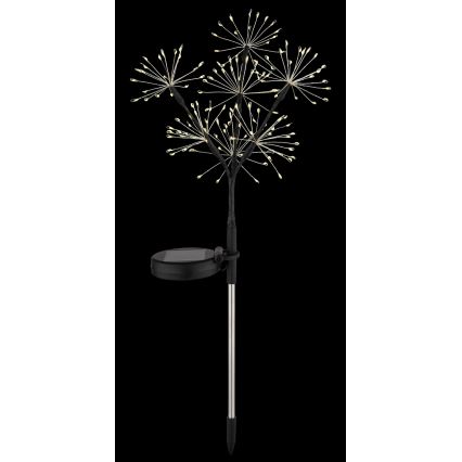 Globo - LED Solární svítidlo 3xLED/3V IP44 600 mAh ohňostroj