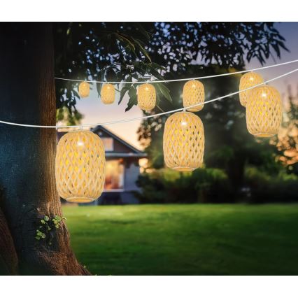 Globo - LED Solární řetěz LED/0,06W/3V 650 cm IP44 400 mAh
