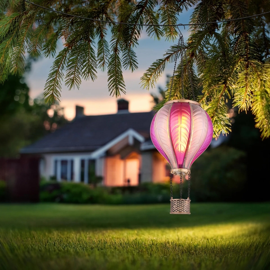 Globo - LED Závěsná solární dekorace 20xLED/0,5W/3V IP44 létající balón