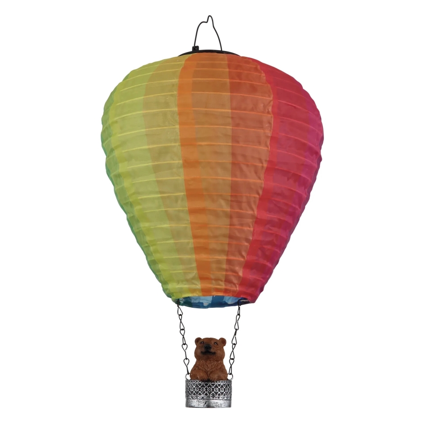 Globo - LED Závěsná solární dekorace 24xLED/0,06W/3V IP44 létající balón