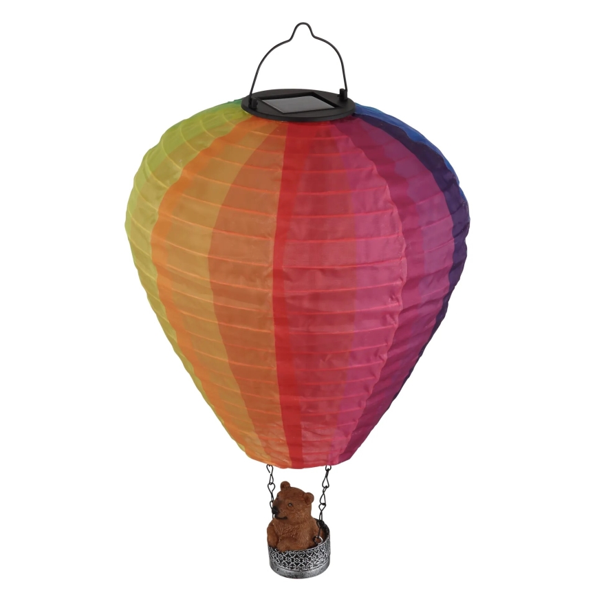 Globo - LED Závěsná solární dekorace 24xLED/0,06W/3V IP44 létající balón