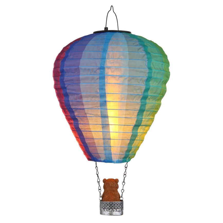 Globo - LED Závěsná solární dekorace 24xLED/0,06W/3V IP44 létající balón