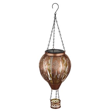 Globo - LED Závěsná solární dekorace 12xLED/0,02W/3V IP44 létající balón