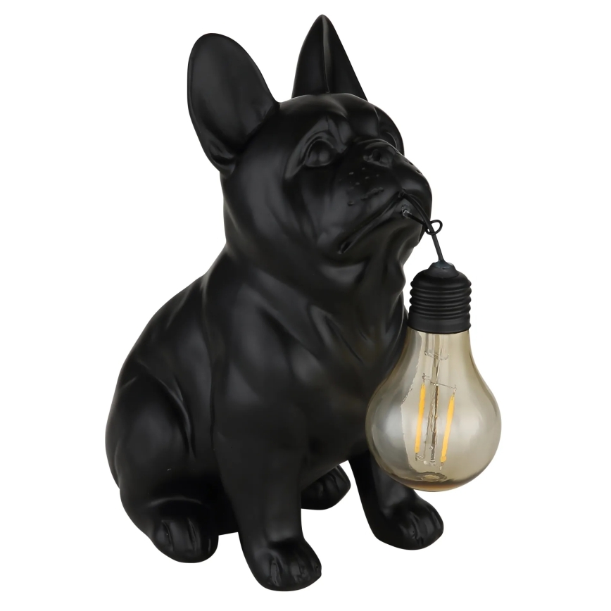 Globo - LED Solární svítidlo LED/3V IP44 300 mAh černý pes