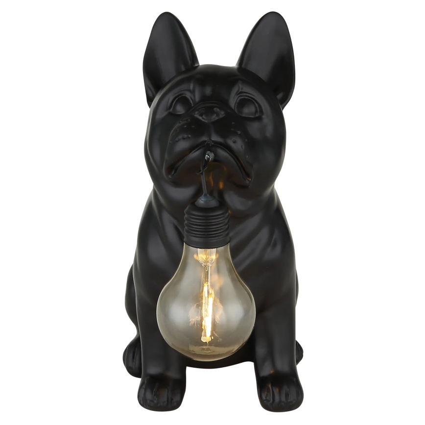 Globo - LED Solární svítidlo LED/3V IP44 300 mAh černý pes