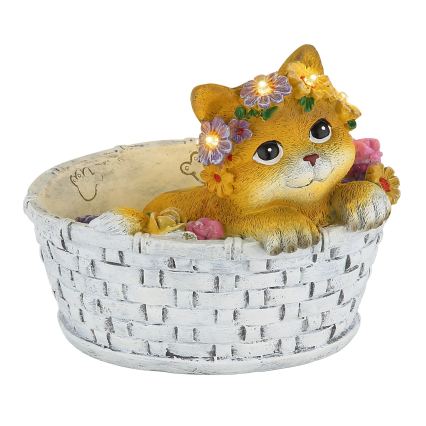 Globo - LED Solární svítidlo LED/1,2V IP44 300 mAh kočka