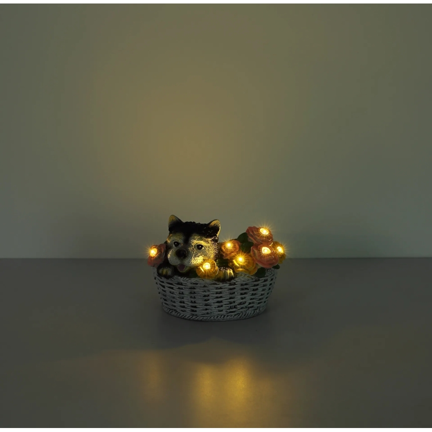 Globo - LED Solární svítidlo LED/1,2V IP44 300 mAh pes