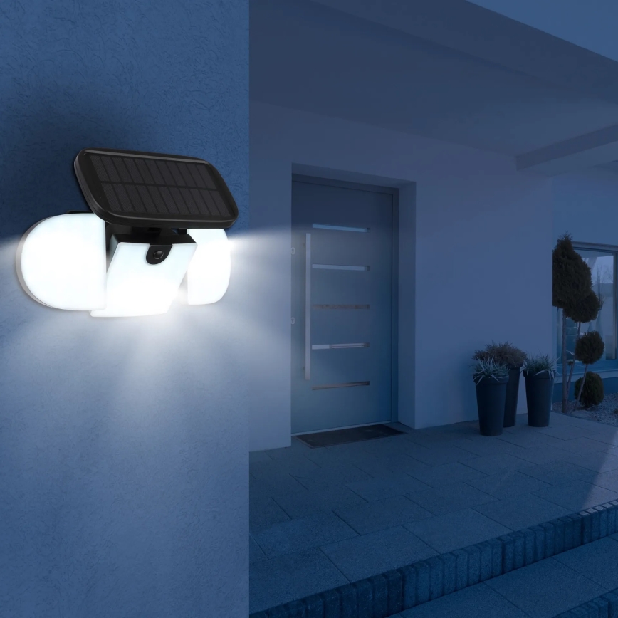 Globo - LED Solární svítidlo se senzorem LED/3,7V IP44 2000 mAh