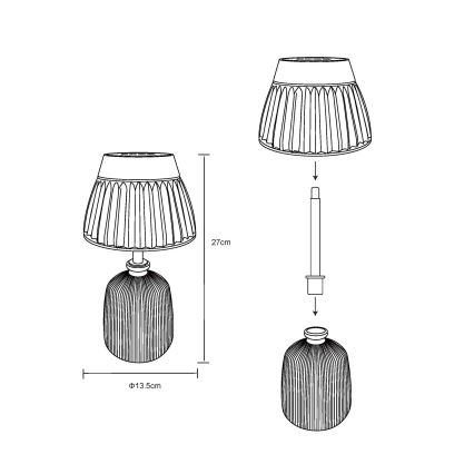 Globo - LED Solární lampa 10xLED/0,06W/3V IP44