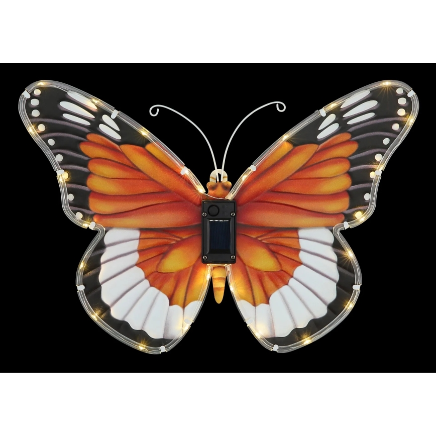 Globo - LED Solární svítidlo LED/3V IP44 200 mAh motýl