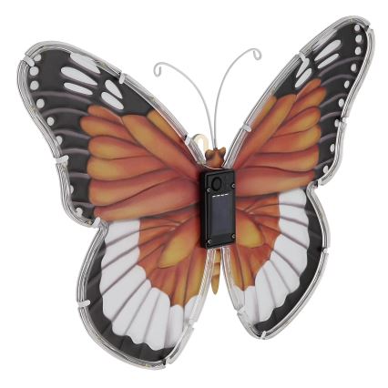 Globo - LED Solární svítidlo LED/3V IP44 200 mAh motýl