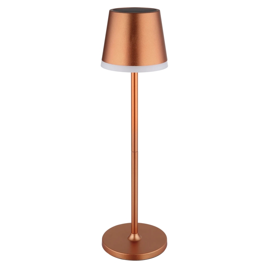 Globo - LED Solární svítidlo LED/0,6W/3V 3000K IP44 měděná