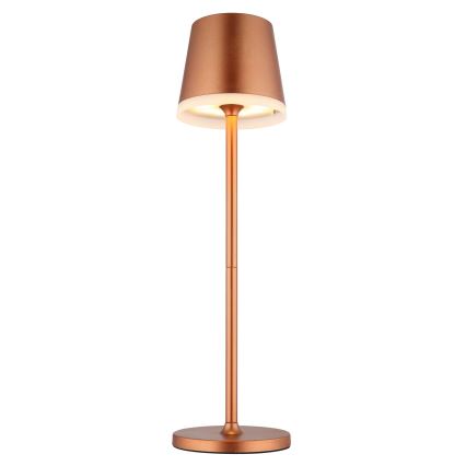 Globo - LED Solární svítidlo LED/0,6W/3V 3000K IP44 měděná