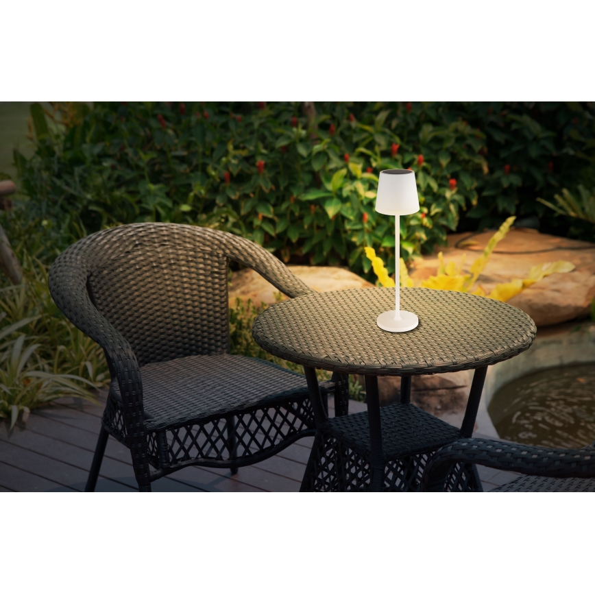 Globo - LED Solární svítidlo LED/0,6W/3V 3000K IP44 bílá