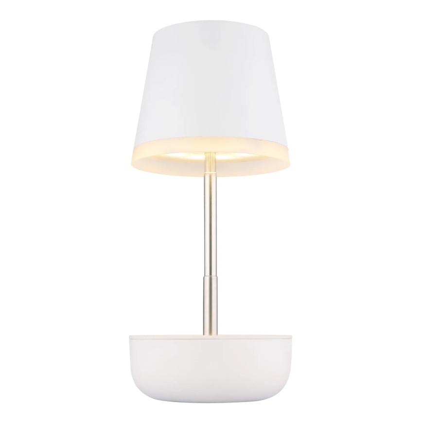 Globo - LED Solární lampa 10xLED/0,06W/3V IP44 bílá