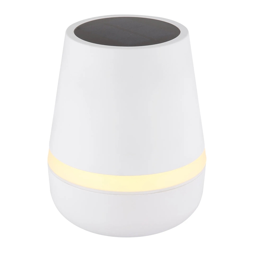 Globo - LED Solární lampa 10xLED/0,06W/3V IP44 bílá