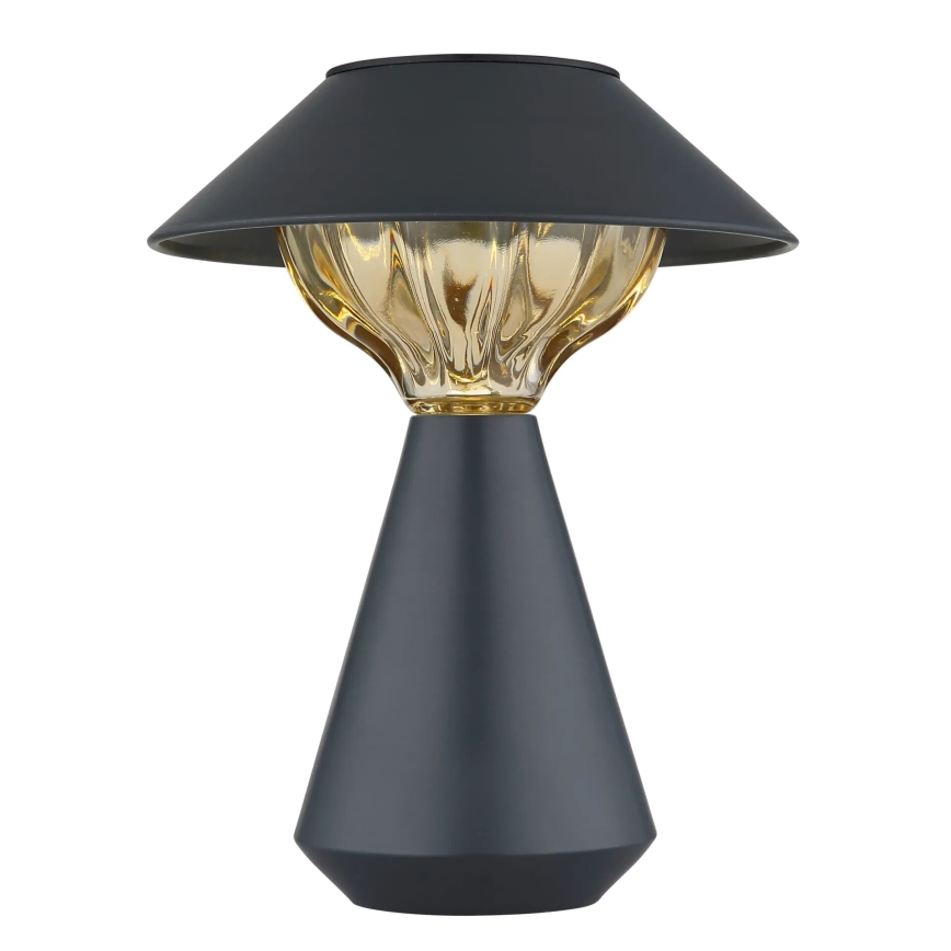 Globo - LED Solární lampa 10xLED/0,06W/1,2V IP44 černá