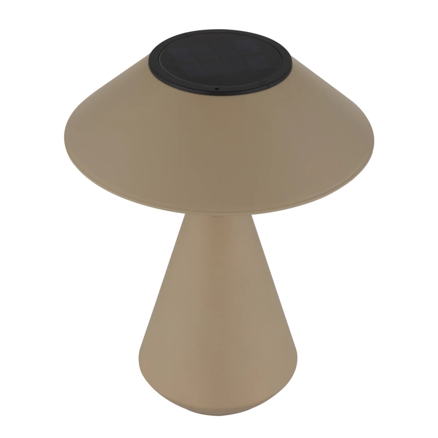 Globo - LED Solární lampa 10xLED/0,06W/1,2V IP44 hnědá