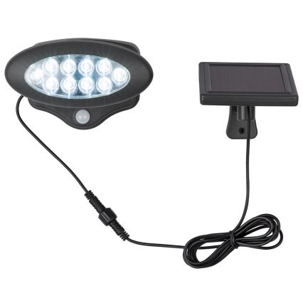 Globo 3722S - LED Solární nástěnné svítidlo LED/0,6W/Ni-Mh 1,2V