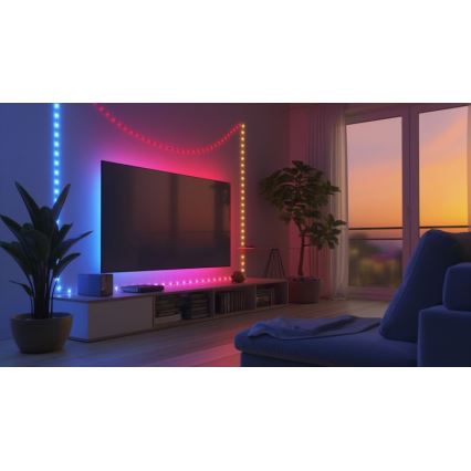Globo - LED RGB Pásek 100xLED/0,06W/5V 10 m 27 funkcí