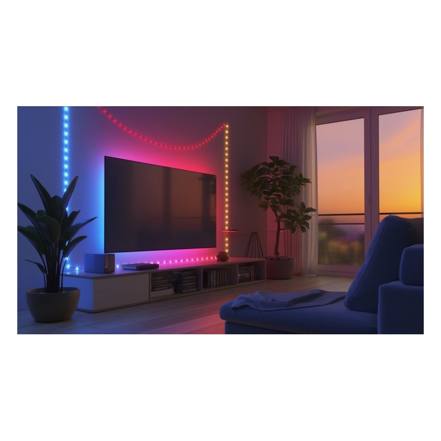 Globo - LED RGB Pásek 100xLED/0,06W/5V 10 m 27 funkcí
