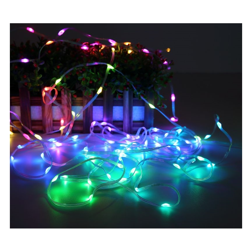 Globo - LED RGB Pásek 100xLED/0,06W/5V 10 m 27 funkcí