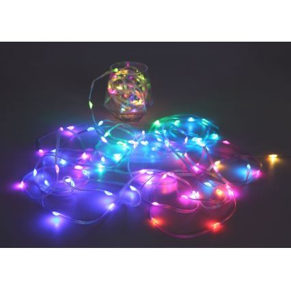 Globo - LED RGB Pásek 100xLED/0,06W/5V 10 m 27 funkcí