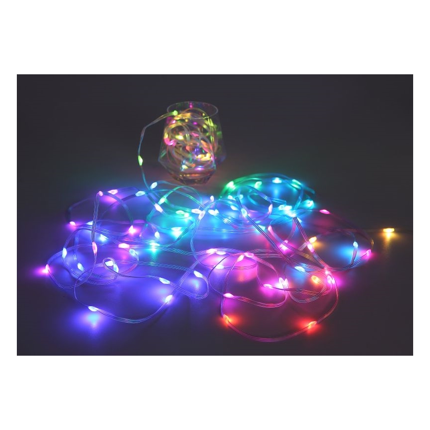 Globo - LED RGB Pásek 100xLED/0,06W/5V 10 m 27 funkcí